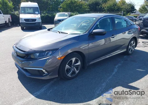 2019 Honda Civic Lx z USA, uszkodzony, nr VIN 2HGFC2F68KH570787